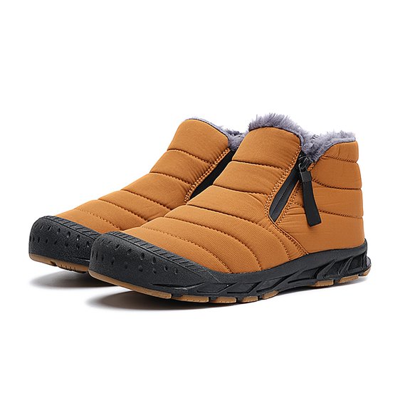 CHENge Mens Snow Boots Size 13 Thigh High Versatile High Top Thermal Fashion Comfort Elastic Black Cowboy Booties(Coffee,6)