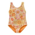 thumbnail image 1 of CHENge One Piece Swimsuit Girls 12-14 Ruffle Tropical Breathable Upf 50+ Protection Adjustable Straps Bathing Suit Pool Beach Swimwear 9-16y, 1 of 8