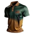thumbnail image 1 of CHENge Patriotic Shirt For Independence Day Celebration Casual Button Down Top With Breathable For Comfort And Everyday Wear,XXXL, 1 of 5