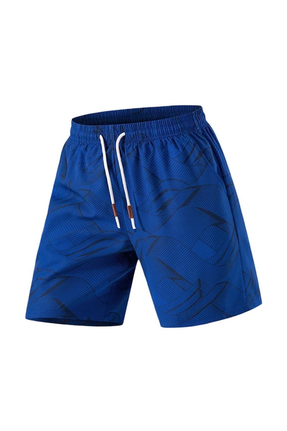 Plus Size Beach Shorts Casual Retro Tropical Print Quick-Dry Spring Break Swim Trunks with Pockets Upf 50+ Sun Protection Fishing Shorts for Men