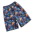 thumbnail image 1 of CHENge Plus Size Beach Shorts Retro Athletic Tropical Print Quick Dry Surf Board Shorts with Pockets Upf 50+ Sun Protection Mens Summer Clothes, 1 of 3