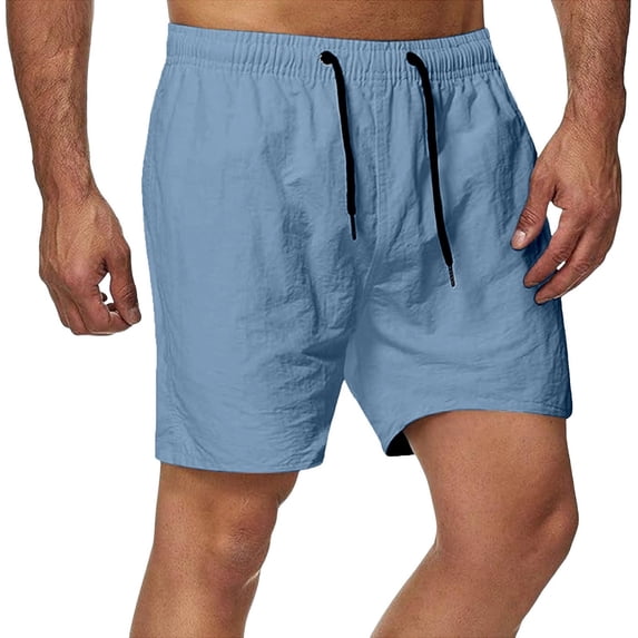 CHENge Plus Size Shorts Men Breathable Funny/novelty Print Quick Dry Swimming Swimsuit Beach Shorts Big and Tall Upf 50+ Sun Protection Summer Swimwear