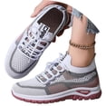 thumbnail image 1 of CHENge Shoes for Women Sneakers Classic Lightweight Extra Wide Width Low Top House Shoes for Women Indoor Gym Workout Shoes Breathable Mesh Walking Sneakers, 1 of 7