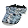 thumbnail image 1 of CHENge Rhinestone Adjustable Unisex Baseball Cap Sporty Summer Sun Visor Hat, 1 of 5