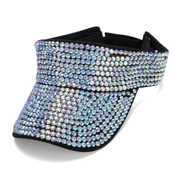 CHENge Rhinestone Adjustable Unisex Baseball Cap Sporty Summer Sun Visor Hat