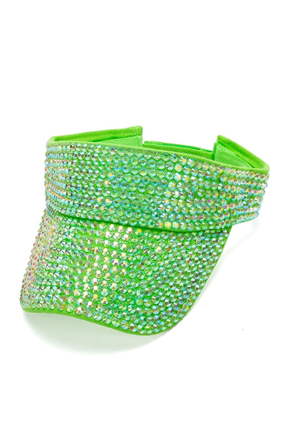 Sparkling Rhinestone Adjustable Unisex Baseball Cap Sporty Summer Sun Visor Hat