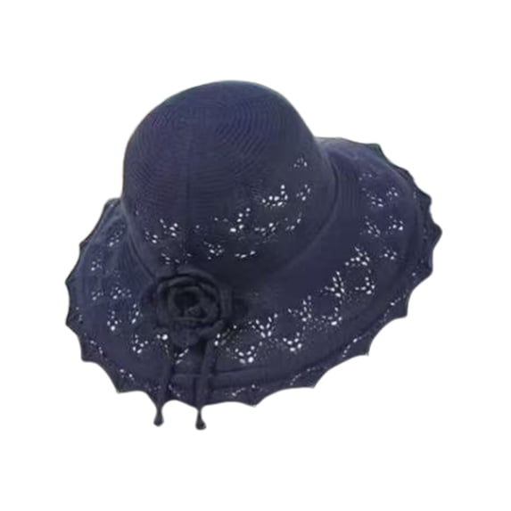 CHENge Stylish Women's Sun Hat with Hollow Design for Year-Round Casual Wear and Effortless Style