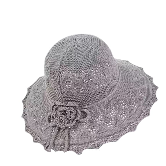 CHENge Stylish Women's Sun Hat with Hollow Design for Year-Round Casual Wear and Effortless Style