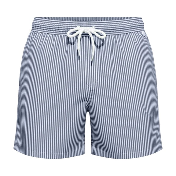 CHENge Swim Shorts Men Loose Fit Tropical Print Quick-Dry Surf Board Shorts with Pockets Anti-Chafe Beach Wear