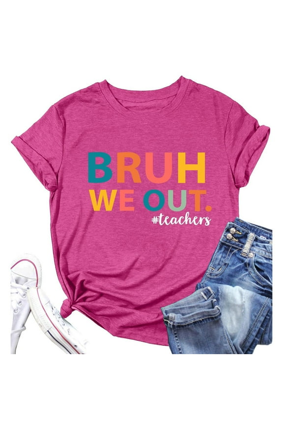 T Shirts for Women Graphic Funny Round Neck Short Sleeve Fashion Tunic Women's Tops Plain Color Womens Tops Summer T Shirts Causal Fashion Basic Tee