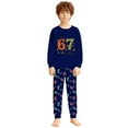 thumbnail image 1 of CHENge Toddler Kid 67 Pajamas Set 6 7 meme Top 2Pcs Clothes Sets Six Seven Boys Girls Christmas Casual Clothes Outfit for Girls and Boys, 1 of 5