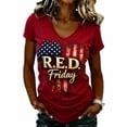 thumbnail image 1 of CHENge Unisex-Womens R.E.D Friday Classic Short Sleeve Remember Everyone Deployed Veteran T-Shirt, 1 of 2