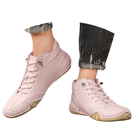 CHENge Waterproof Lightweight Unisex Outdoor Shoes for Hiking Camping & Driving Shoes High Top Chukka Boots Non- Breathable Women&Men Italian Handmade Sports Shoe