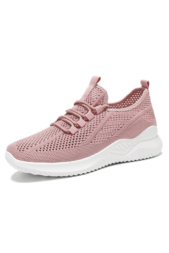 Women Running Shoe Comfy Lightweight Wide Width Zero Drop Hiking Shoe Women Athletic Mesh Sneakers for Jogging Gym Workout