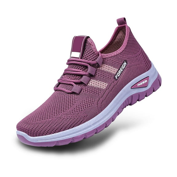 CHENge Women's Fashion Sneakers on Lightweight Casual Arch Support Low Top Work Shoe Women Trail Footwear Hiking Grounding Biking Mesh Shoes