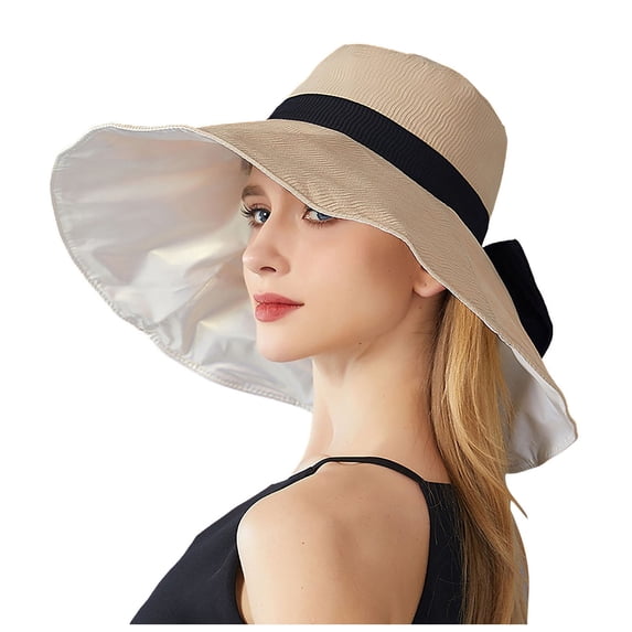 CHENge Women's Organza Cloche Bowler Hat Derby Fascinator for Tea Party Bridal Wedding Hats Summer Sun Cap