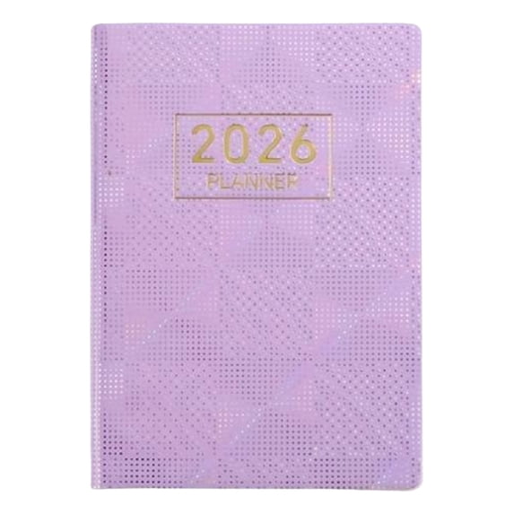 CHENjy 2026 Planner A7 Daily Travel Organizer Notebook Easy to Write Multifunctional for Personal College High School Use