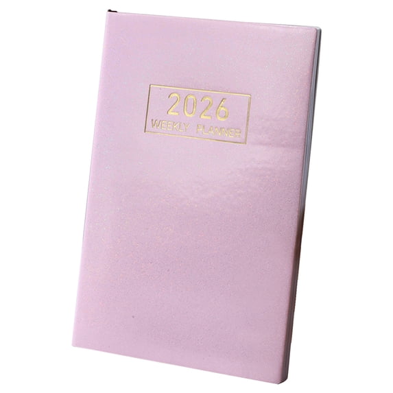 CHENjy 2026 Planner Notebook A5 Size Daily Travel Diary Organizer Easy Write High Quality All-in-One for Academic and Personal Use