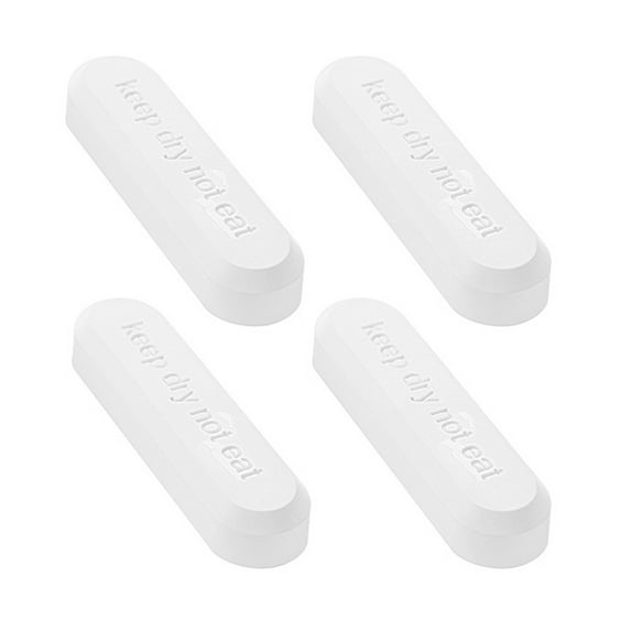 CHENjy 4-Pack Diatomaceous Earth Drying Sticks - Reusable Moisture Absorber for Spices, Jewelry & Electronics, Natural Dehumidifier Rods for Closets, Shoe Boxes & Storage Containers