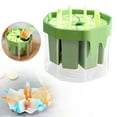 thumbnail image 1 of CHENjy 8-Cavity Popsicle Molds with Stand - BPA Free Reusable Ice Pop Maker for Kids, Homemade Ice Cream & Frozen Yogurt Treats (Dishwasher Safe), 1 of 9