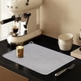 thumbnail image 1 of CHENjy Absorbent Microfiber Dish Drying Mat Hanging Ring Design Quick Drying Kitchen Counter Mat 15.74*19.68 in, 1 of 7