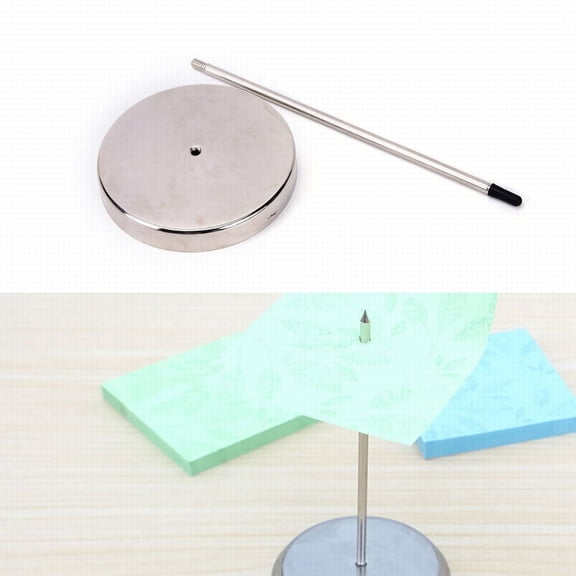 CHENjy Desk Receipt Holder Bill Fork Check Spindle Memo Holder Office Craft Stationery Organizer for Restaurant Home Kitchen 2.8*5.5 in