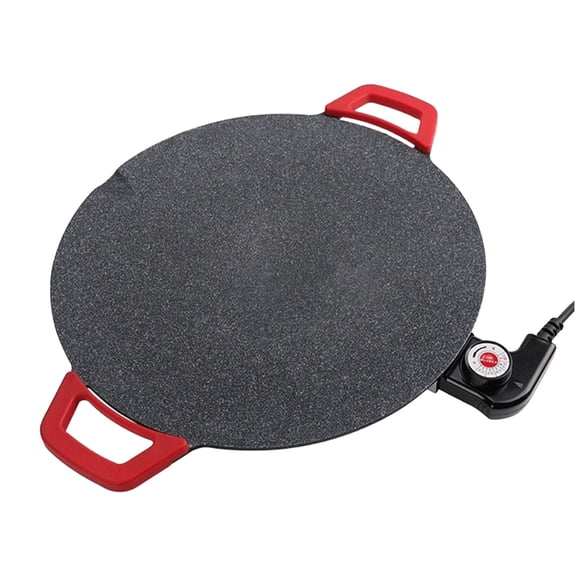 CHENjy Indoor Grill Pan Portable Korean BBQ Grill Multi Functional Griddle Non Stick Electric Grill 110v with Adjustable Temperature Detachable Plates for Family Meal Picnic