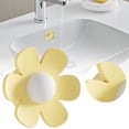 thumbnail image 1 of CHENjy Kitchen Basin Overflow Seal, Elastic Silicone Drain Cover Plug, No Tool Install Trim Insert for Tub and Restroom Odor Prevention, Yellow, 1 of 7