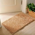 thumbnail image 1 of CHENjy Luxury Fluffy Shag Carpet Non Slip Bath Mat Quick Dry Absorbent Rugs for Bedroom Bathroom Kitchen Entryway 23.62 in, 1 of 7