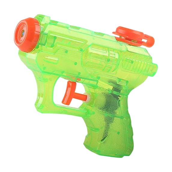 CHENjy Mini Water Blaster, Transparent Squirt Toy for Adults, Compact Water Blaster for Beach and Backyard Fun, Green