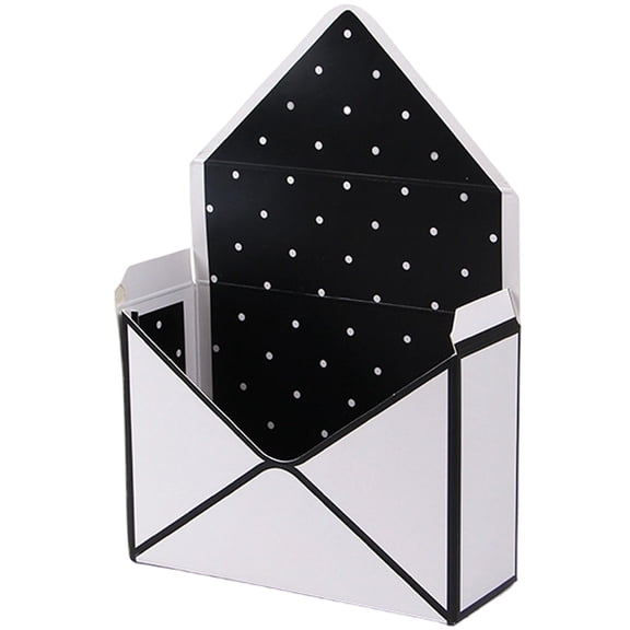 CHENjy Valentine's Day Gift Box Red Envelope Box Florist Bouquet Envelope Folding Hand Hold Elegant Sturdy Design for Weddings Birthdays