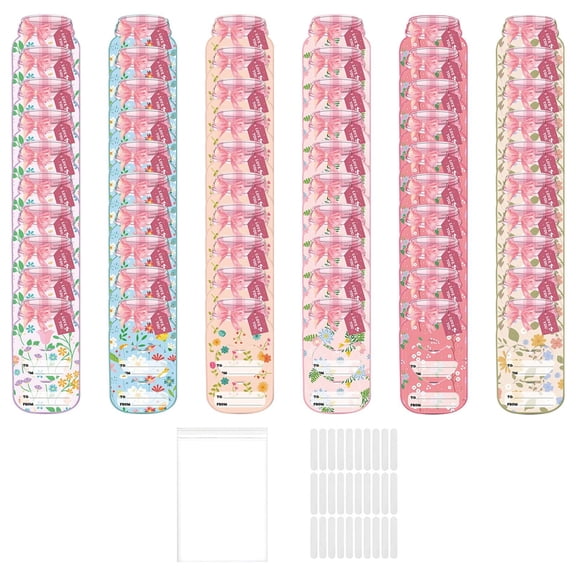 CHENjy Valentines Day Candy Cards Mason Jar Shaped Heart Cutouts Customizable Lovely Design Greeting Cards for Sharing Sentiments