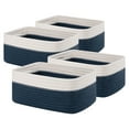 thumbnail image 1 of CHERISHGARD 4 Pack Woven Storage Baskets ，Cotton Rope Basket for Toy，Book and Blankets, 1 of 6