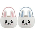 thumbnail image 1 of CHERISHGARD 2 Pack Easter Egg Hunting Basket，Easter Baskets for Kids，Baby Gift Basket for Books，Eggs，Toys, 6L, 1 of 8