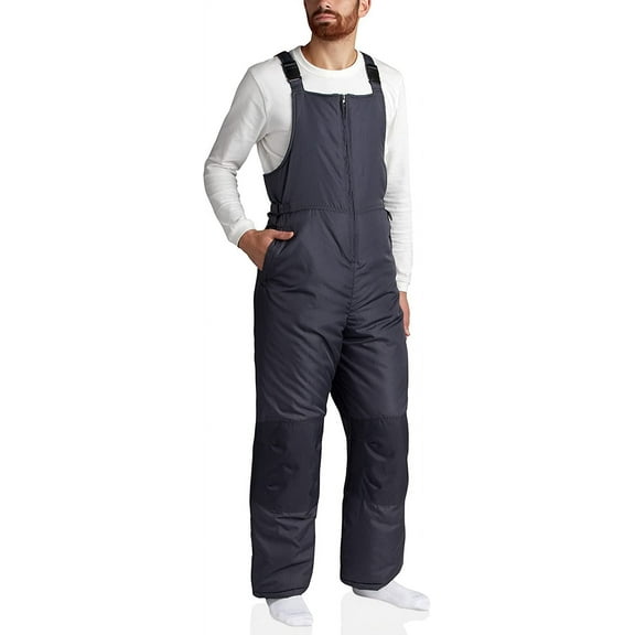 CHEROKEE Mens Snow Bibs - Insulated Weatherproof Ski Snow Pants Winter Overalls for Men