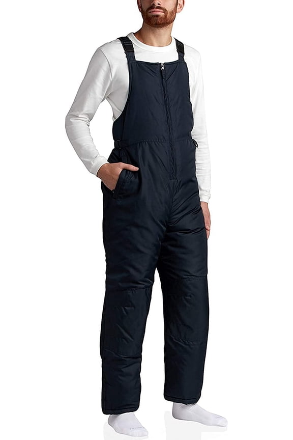 Mens Snow Bibs - Insulated Weatherproof Ski Snow Pants Winter Overalls for Men