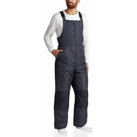 CHEROKEE Mens Snow Bibs - Insulated Weatherproof Ski Snow Pants Winter Overalls for Men