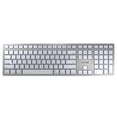 thumbnail image 1 of Cherry KC 6000 Slim 110-Key Wired Keyboard for Mac Silver JK-1610US-1, 1 of 3