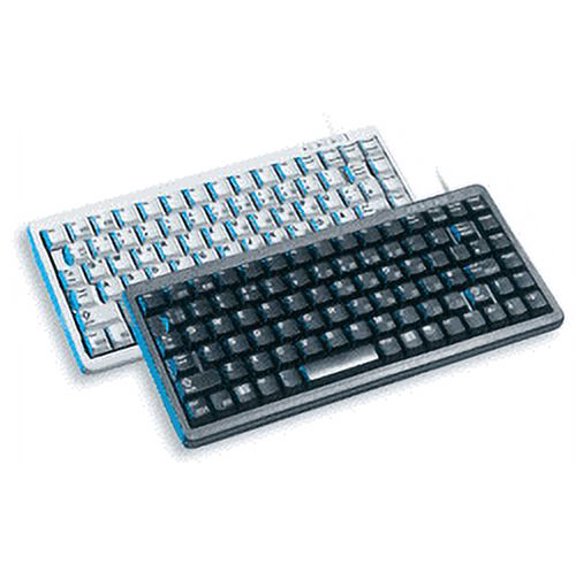 CHERRY, G84-4420, KEYBOARD, 15IN ULTRA SLIM, 83 KEY, INTERNATIONAL LAYOUT, BLACK