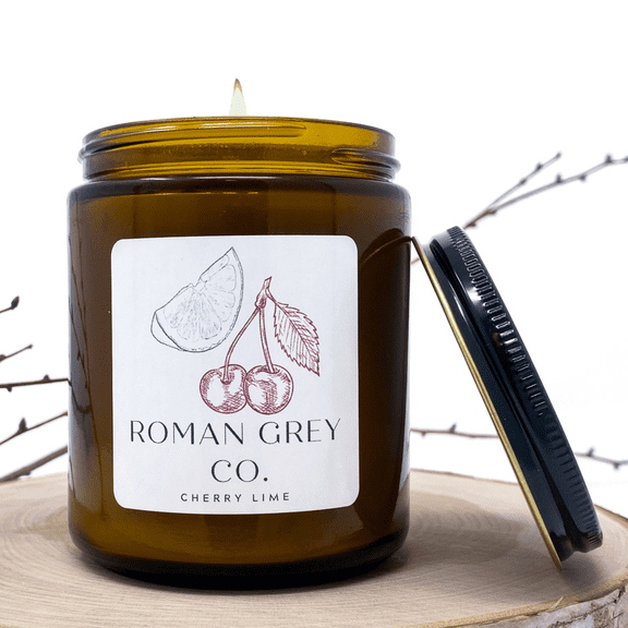 CHERRY LIME 8OZ SOY CANDLE