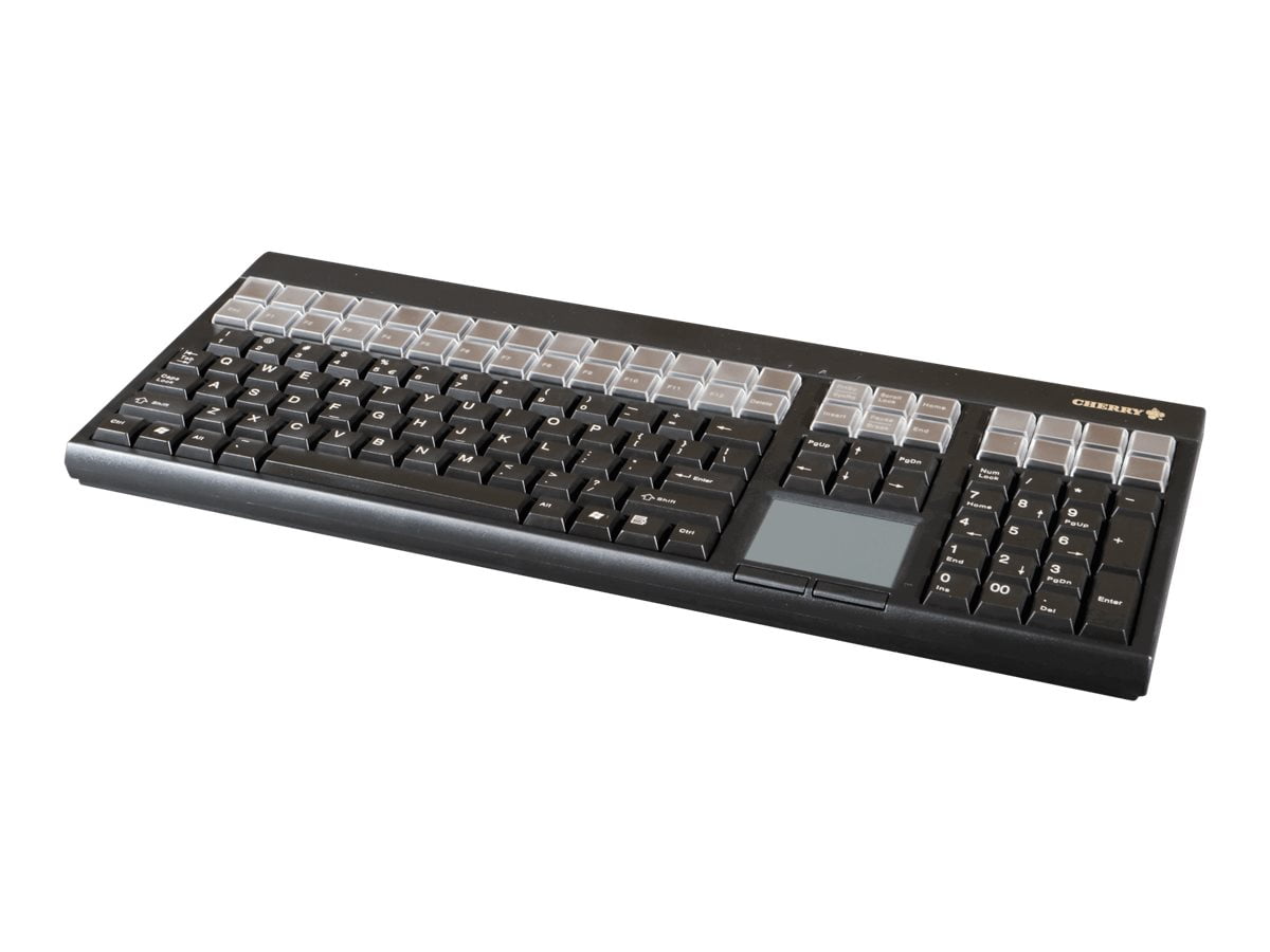 ☆CHERRY　キーボード　G86-61411　カードターミナルタッチパッド搭載 Cherry G86-61411 POS Programmable Keyboard