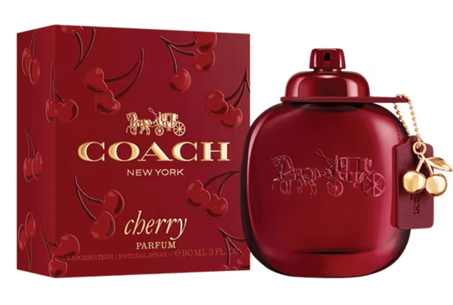 CHERRY PARFUM * Coach 3.0 oz / 90 ml Women Perfume Spray