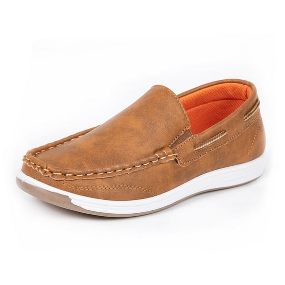 CHERRY POPO Boys Loafers Kids Casual Boat Shoes School Boys Dress Shoes