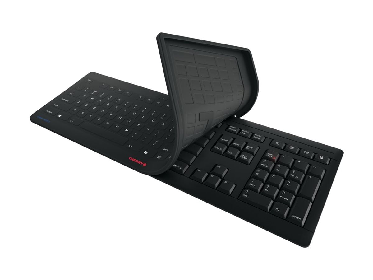 CHERRY STREAM PROTECT Keyboard Wireless - Wireless Connectivity - RF ...