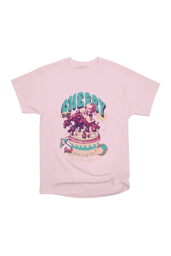 CHERRY SURF T-Shirt Tee Gift For Him Merch For Her Apparel For Friend