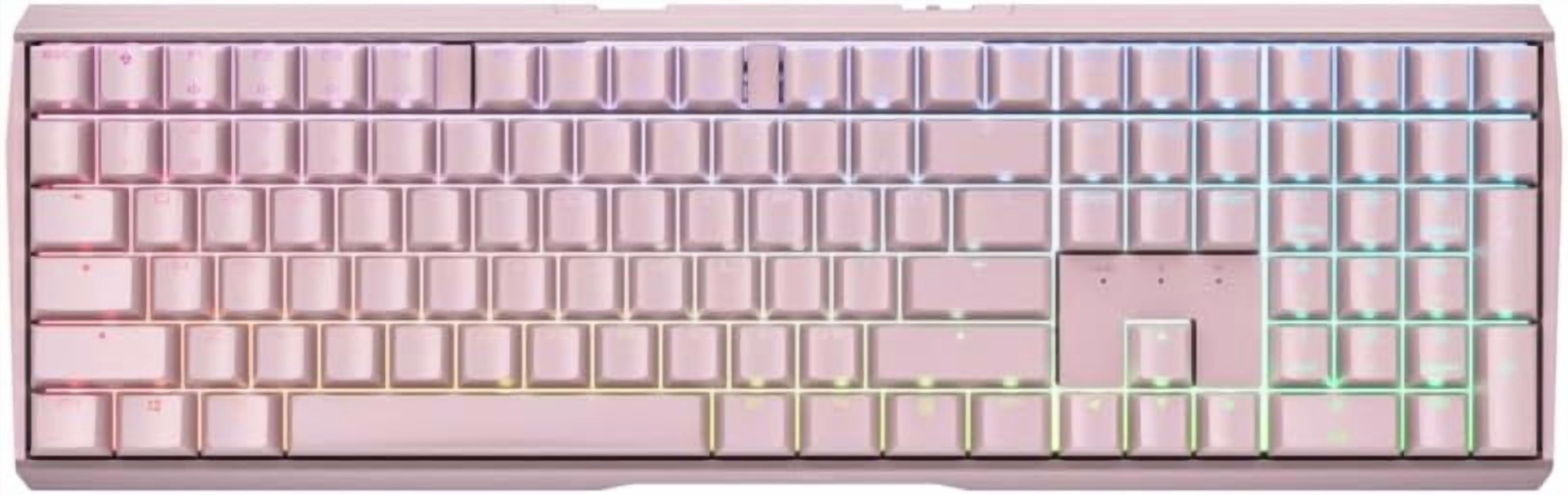 CHERRY XTRFY MX 3.0S Mechanical Wireless Gaming Keyboard | New MX2A Switches (Pink, MX2A Red)