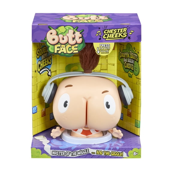 Butt Face- Chester Cheeks Makes Hilarious Sound Effects, Jiggle Wiggles to Fart Tunes Ages 8 and Up