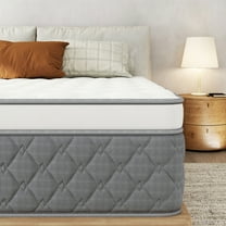 lemontalking 12 inch Twin Mattress,Medium Firm Hybrid Mattresses in a Box