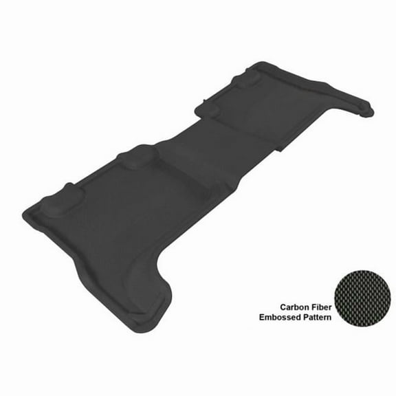 CHEVROLET COLORADO CREW CAB 2004-2012 KAGU BLACK R2 Floor Mat