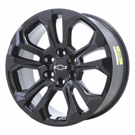 CHEVROLET SILVERADO 1500 2022 - 2023 GLOSS BLACK Factory OEM Wheel Rim (Not Replicas)